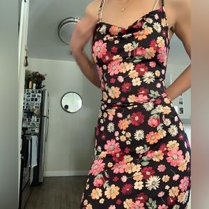 Floral maxi dress🪷